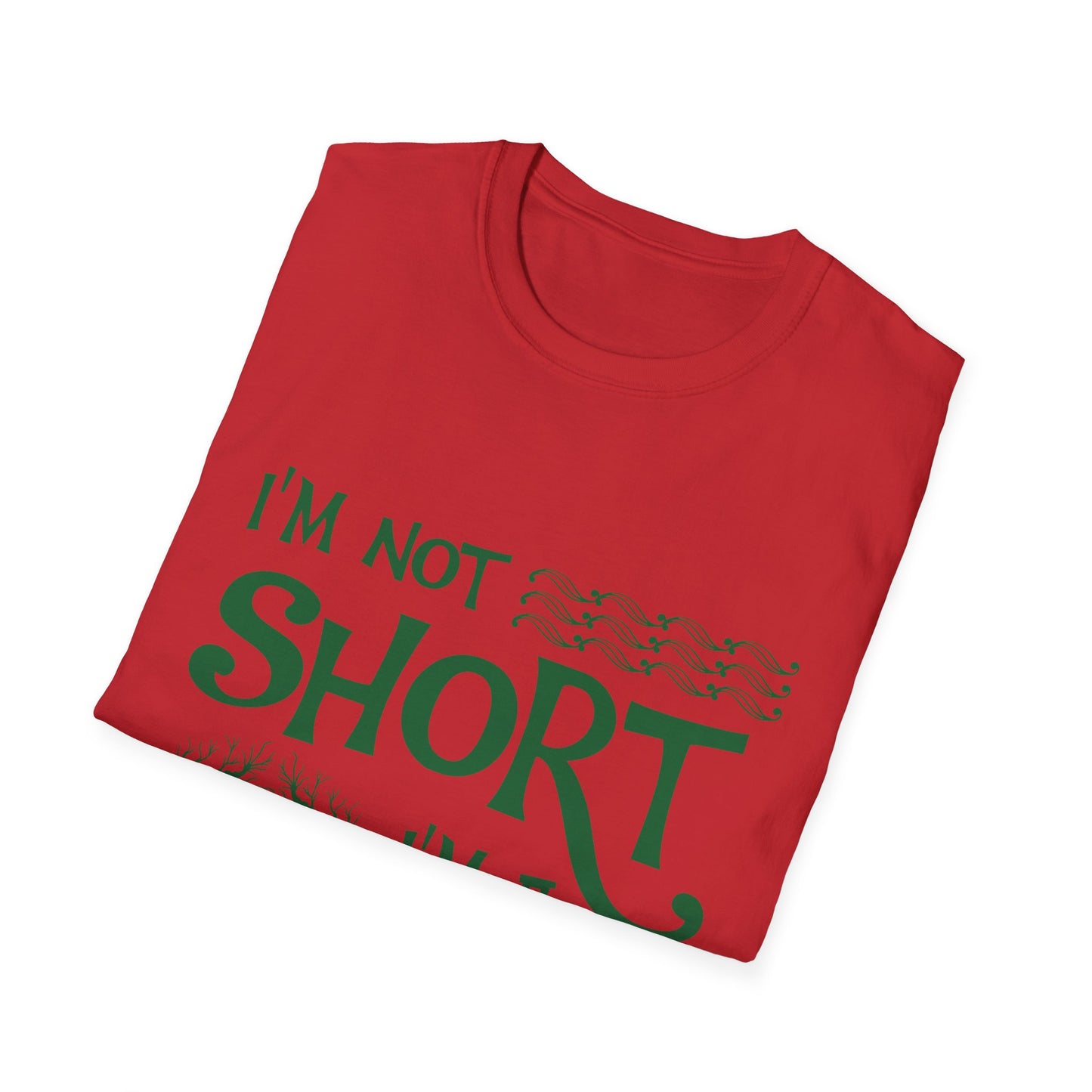 I'm Not Short I'm a Hobbit T-Shirt — Funny Fantasy Nerd Tee