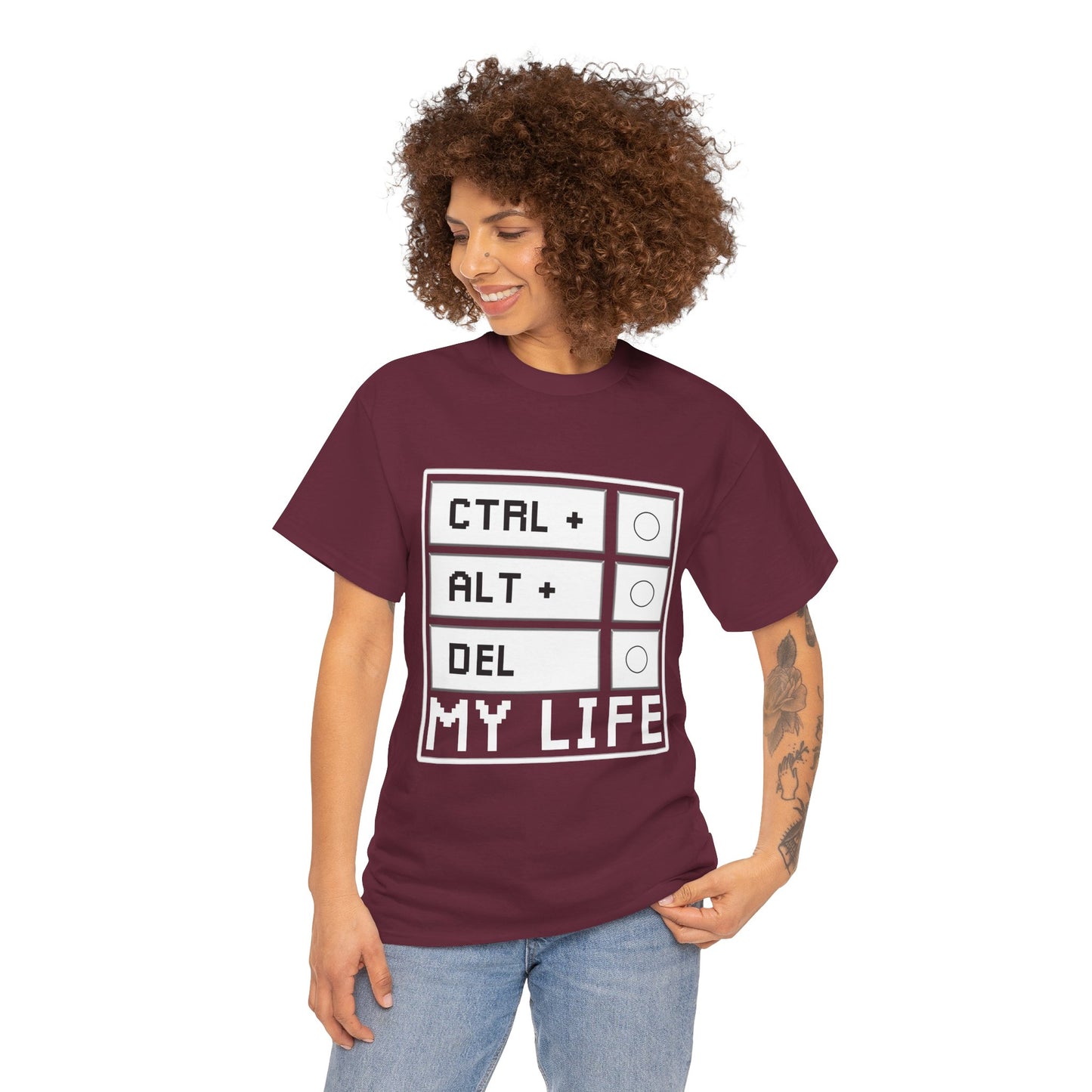 Ctrl Alt Del My Life Programmer T-Shirt