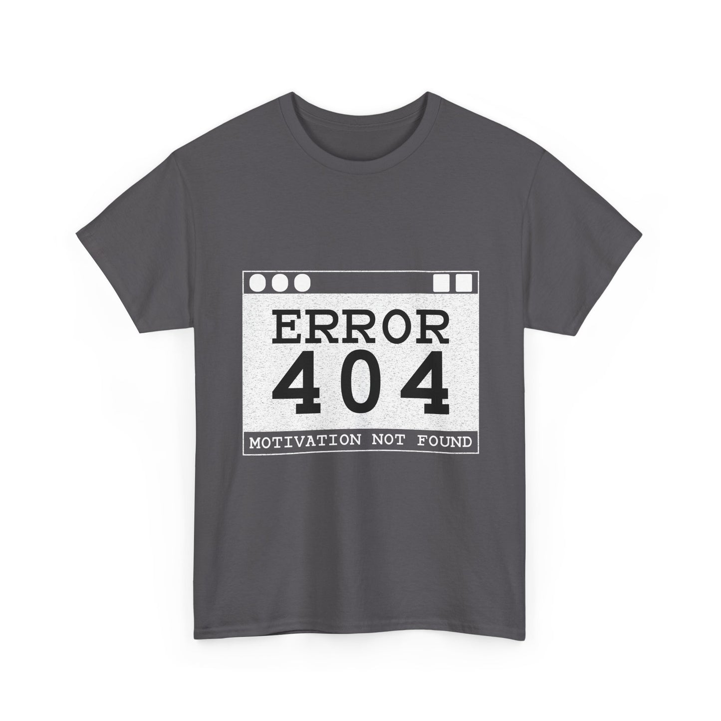 Error 404 Funny Tech T-Shirt — Geek Humor Tee