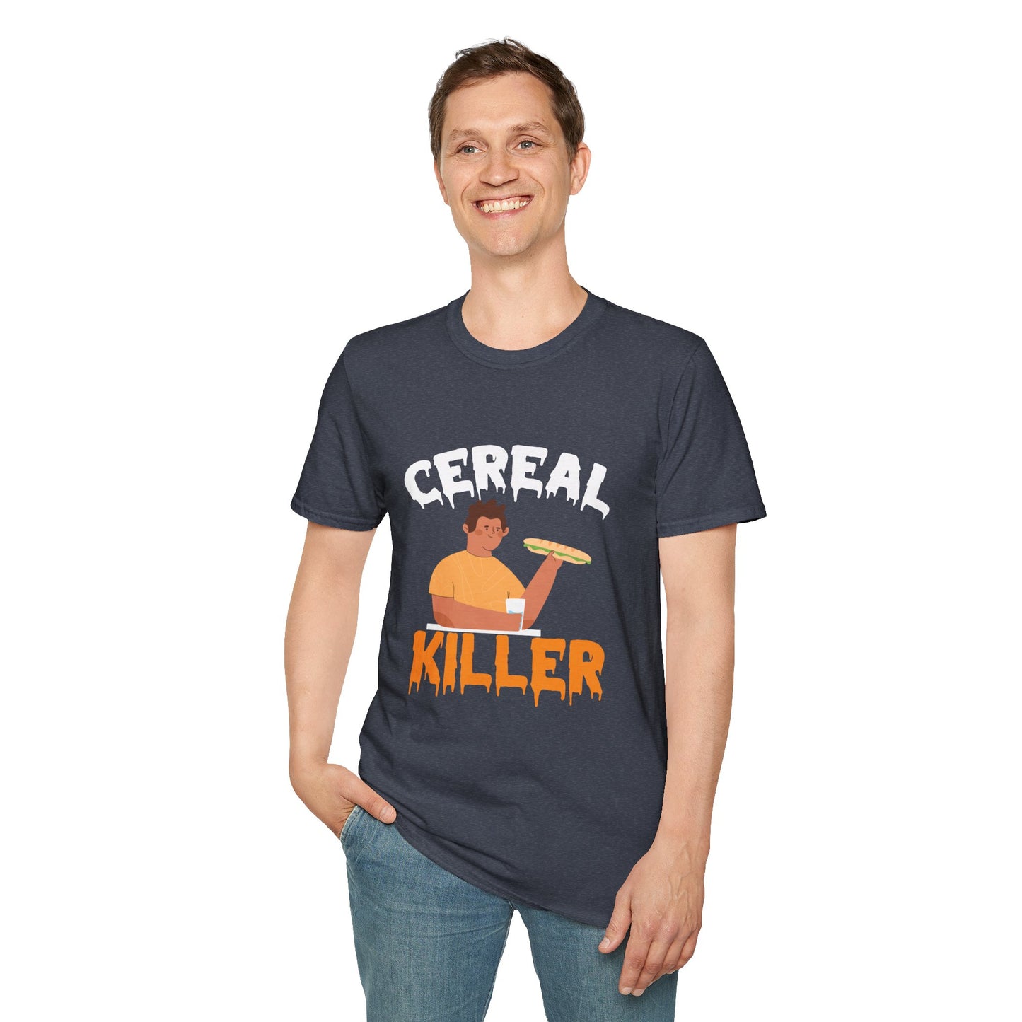 Cereal Killer Pun T-Shirt — Funny Breakfast Lover Tee