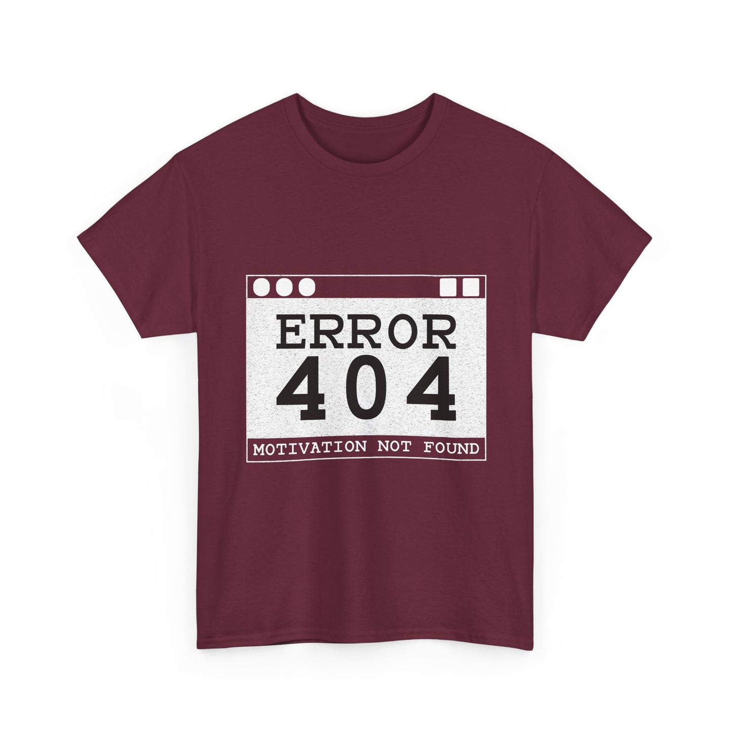 Error 404 Funny Tech T-Shirt — Geek Humor Tee