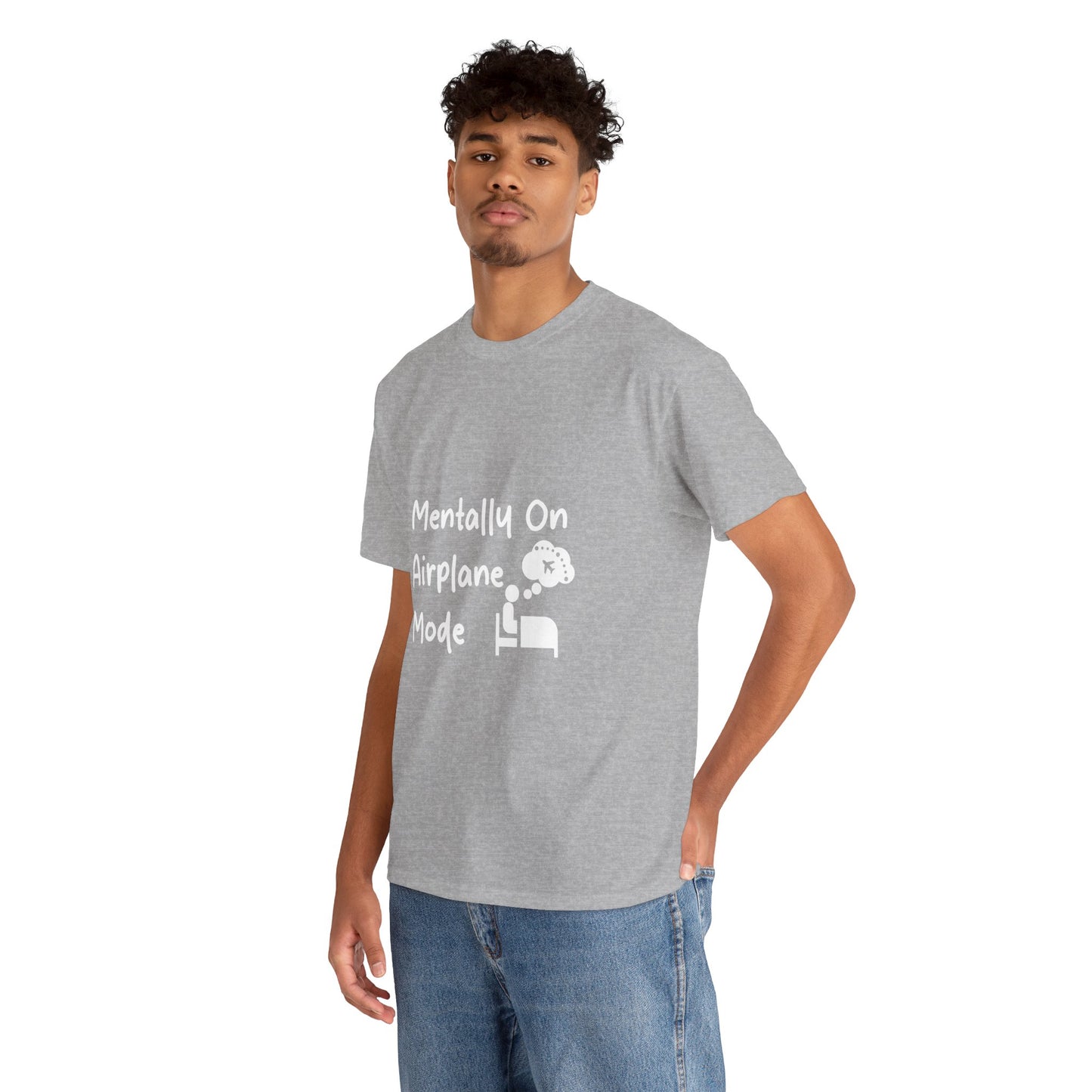 Mentally on Airplane Mode Travel Lover T-Shirt