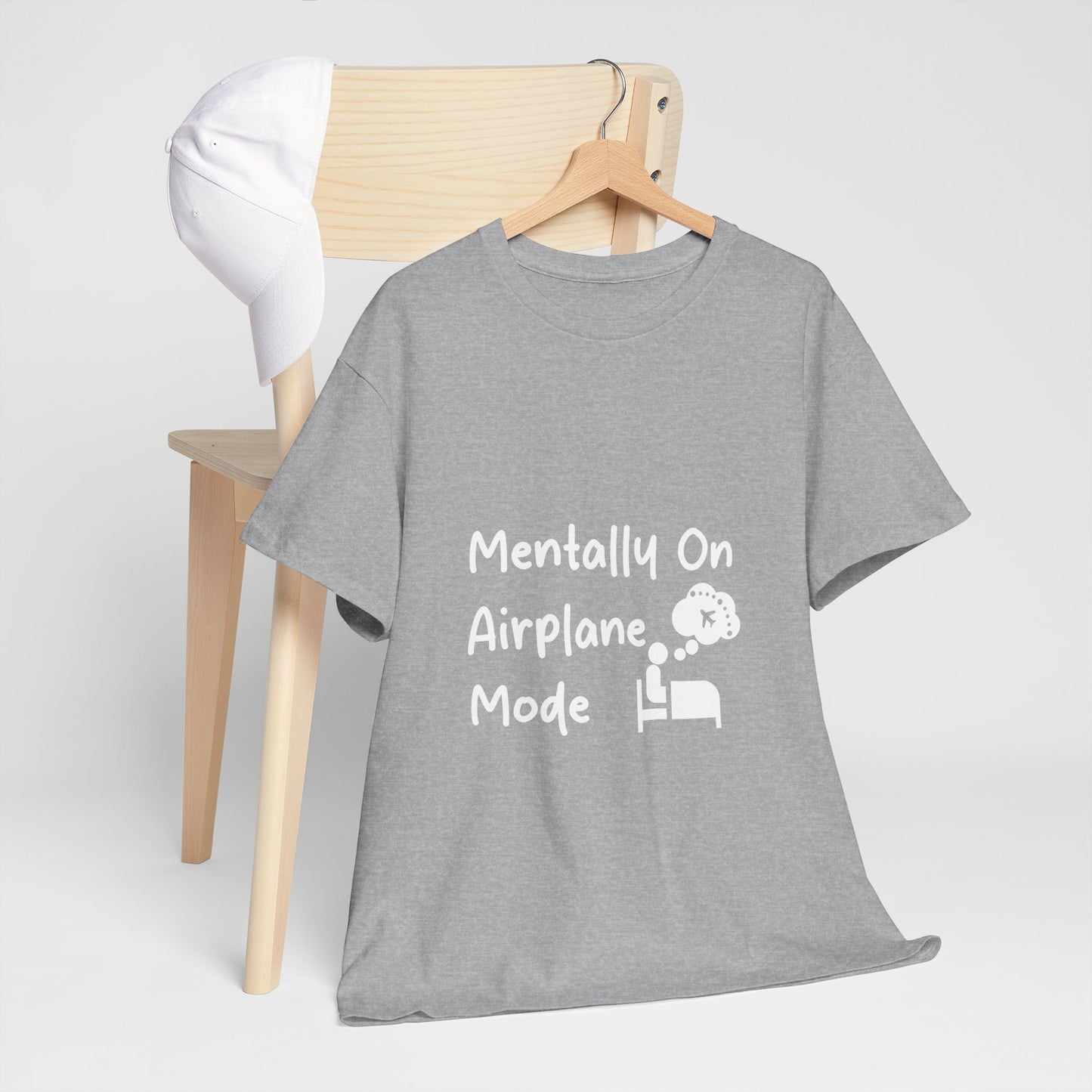 Mentally on Airplane Mode Travel Lover T-Shirt