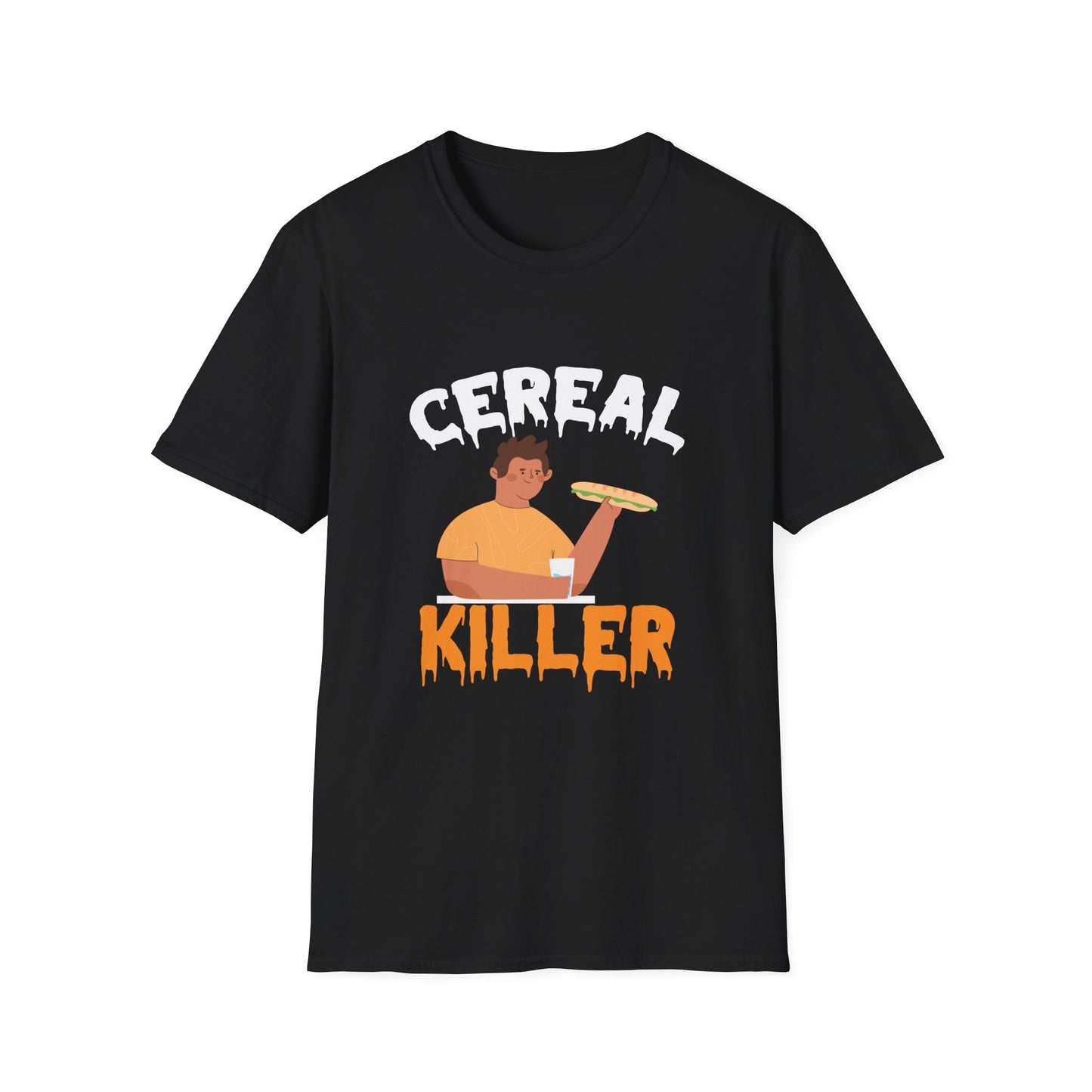 Cereal Killer Pun T-Shirt — Funny Breakfast Lover Tee
