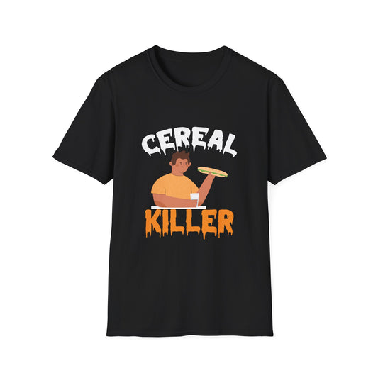 Cereal Killer Pun T-Shirt — Funny Breakfast Lover Tee
