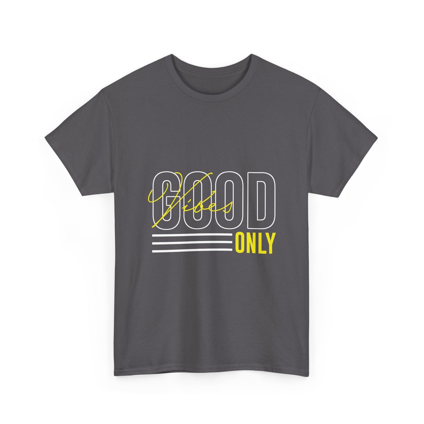 Good Vibes Only Tee — Positive Energy Aesthetic T-Shirt