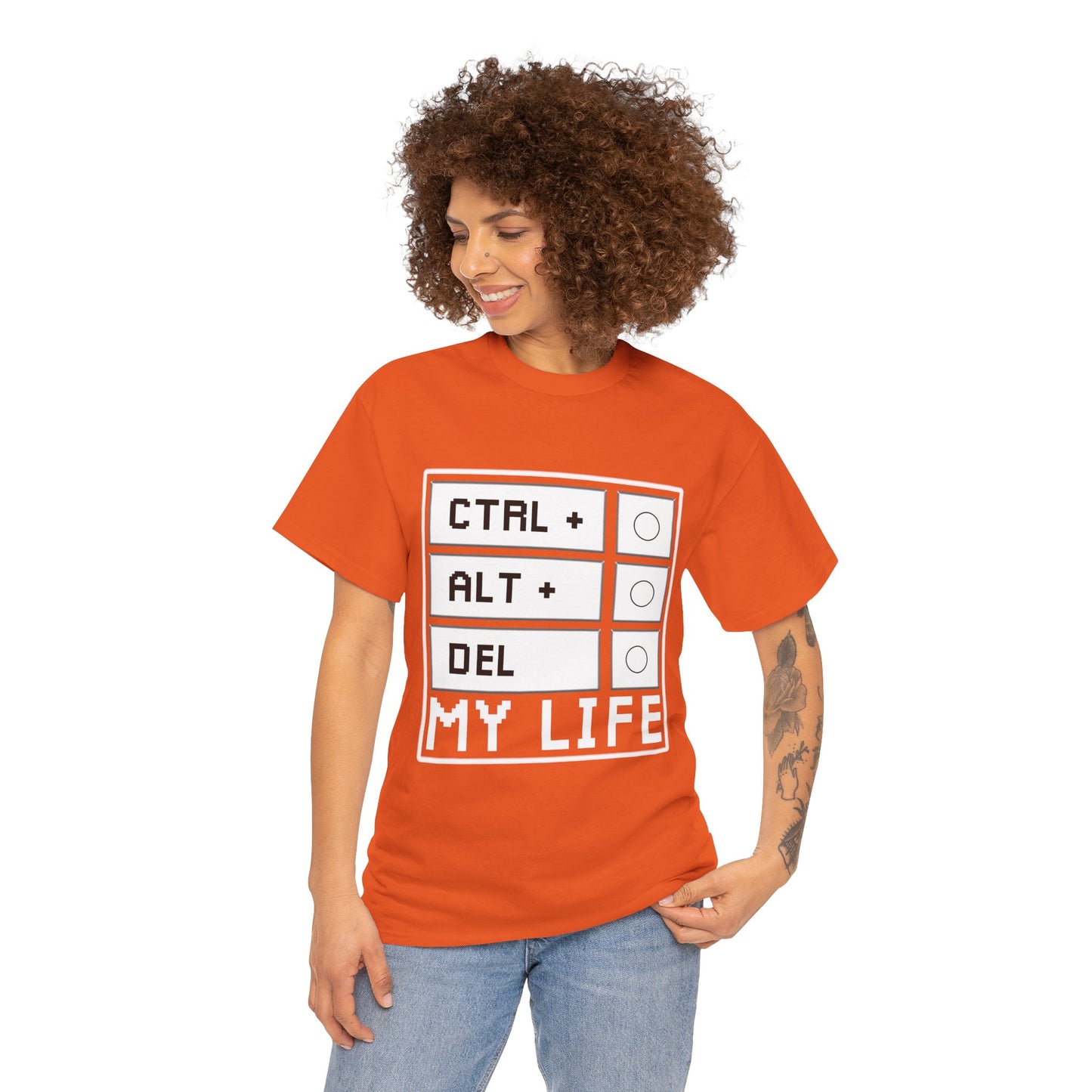 Ctrl Alt Del My Life Programmer T-Shirt