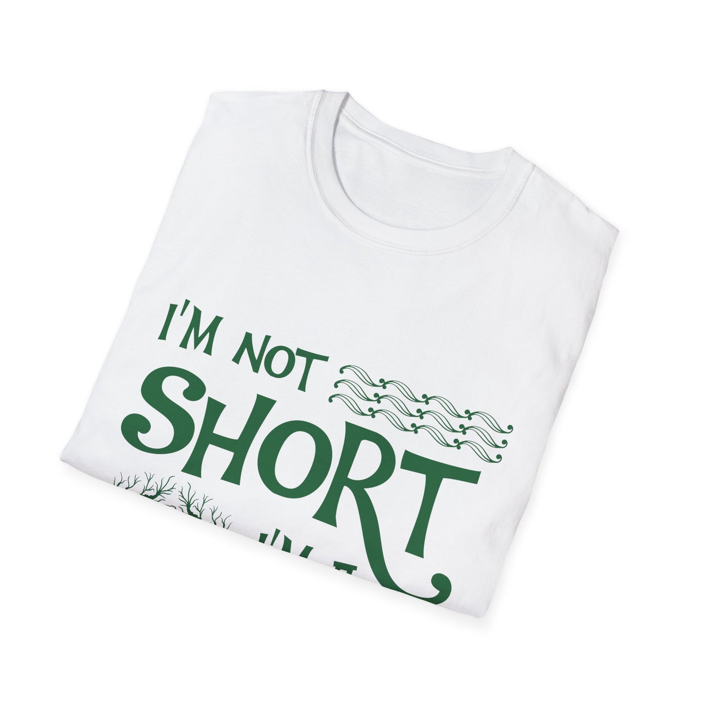 I'm Not Short I'm a Hobbit T-Shirt — Funny Fantasy Nerd Tee