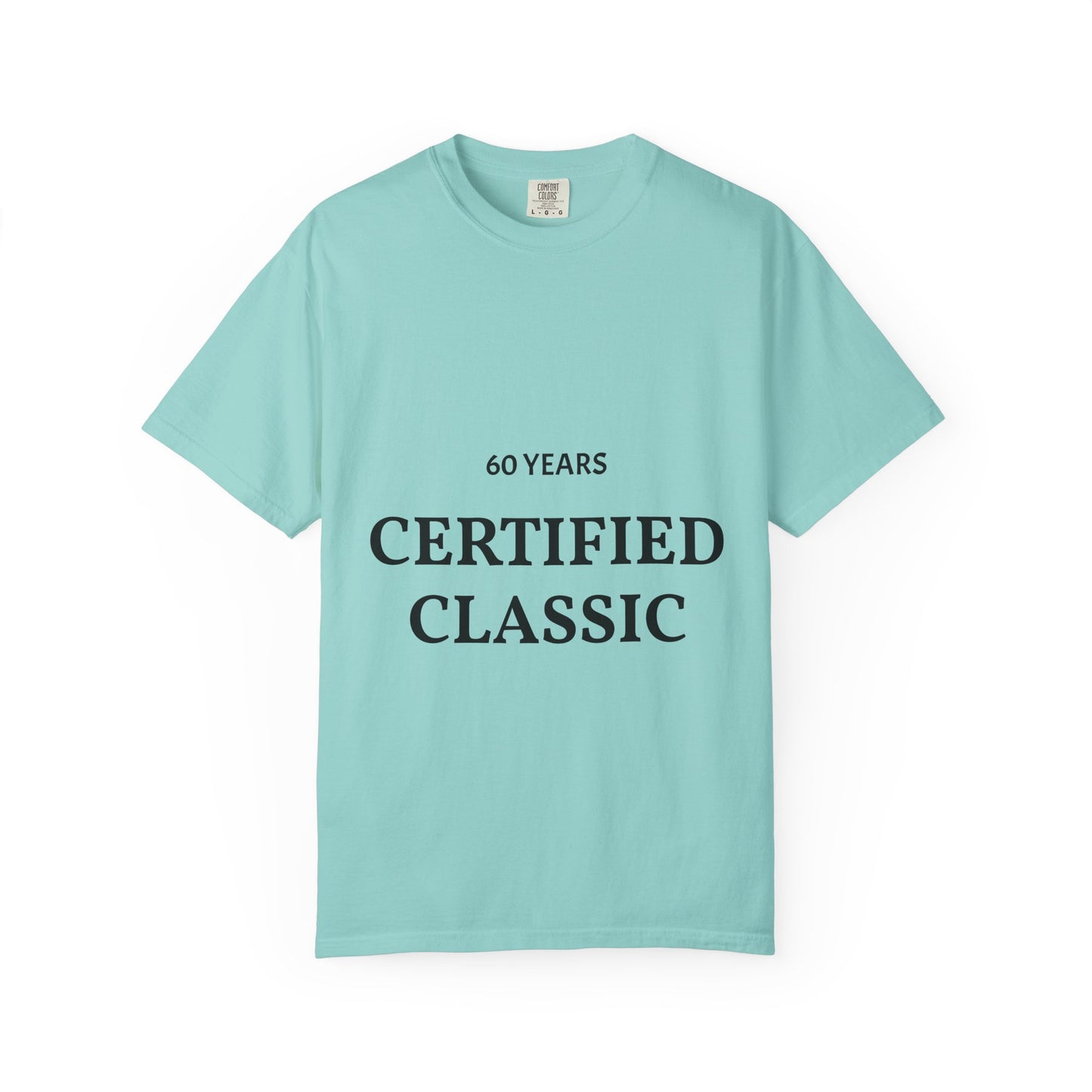 Retro '60 Years Certified' Birthday T-Shirt