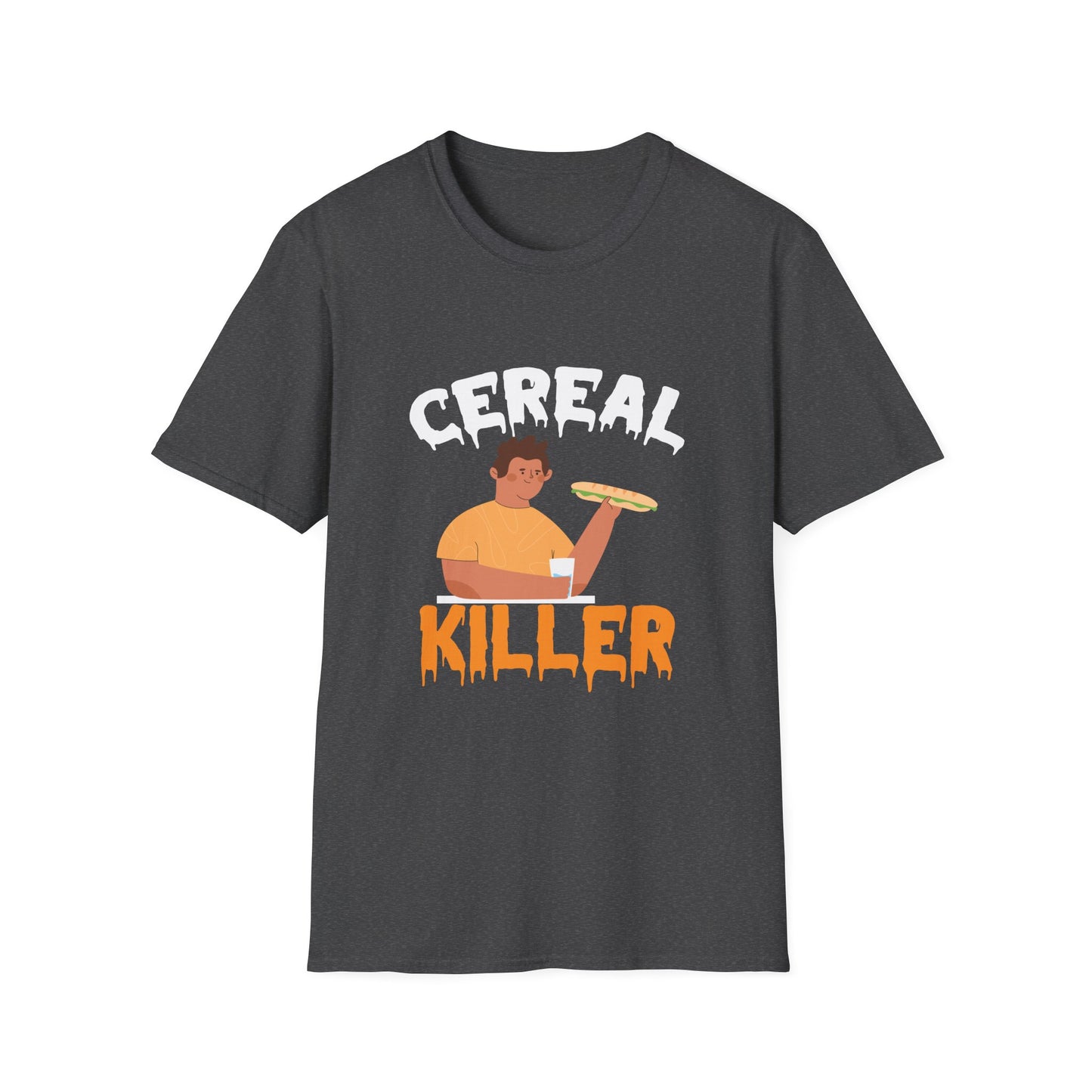 Cereal Killer Pun T-Shirt — Funny Breakfast Lover Tee