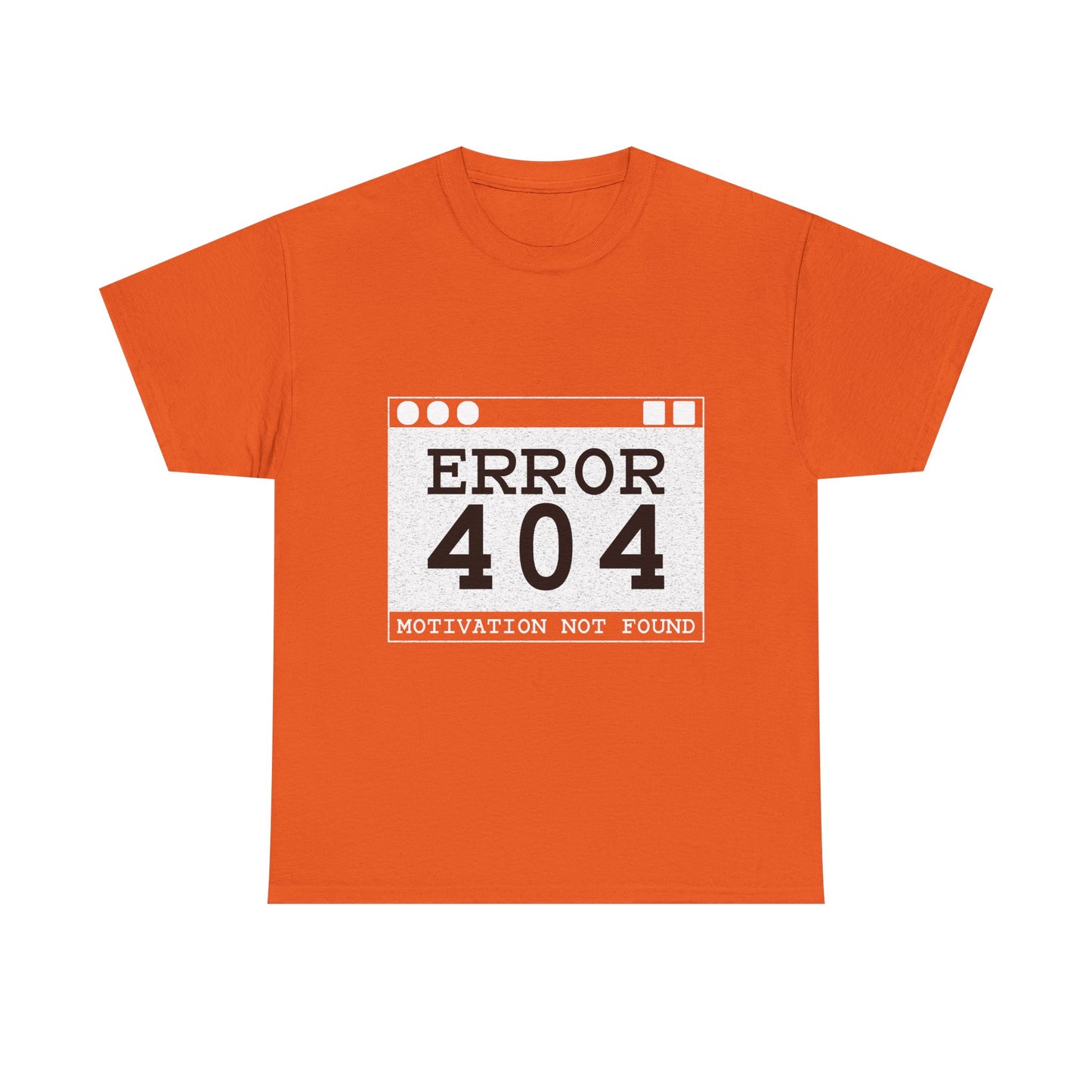 Error 404 Funny Tech T-Shirt — Geek Humor Tee