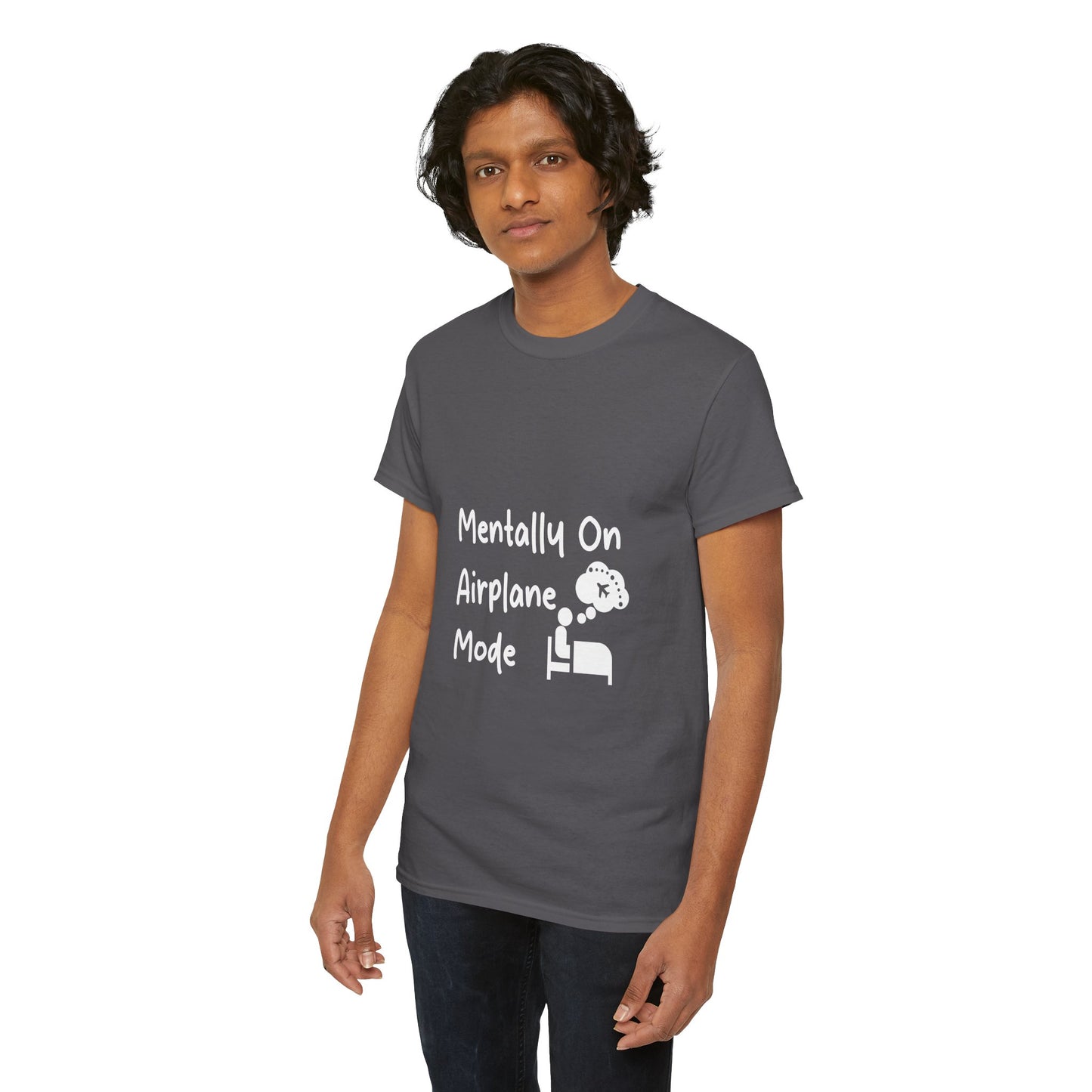 Mentally on Airplane Mode Travel Lover T-Shirt