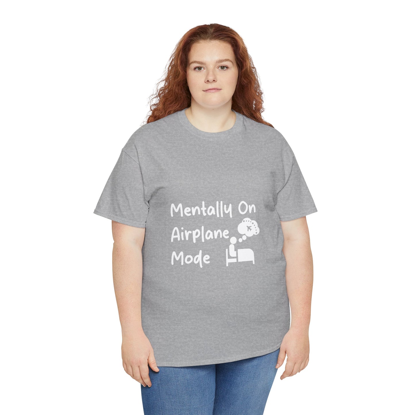 Mentally on Airplane Mode Travel Lover T-Shirt
