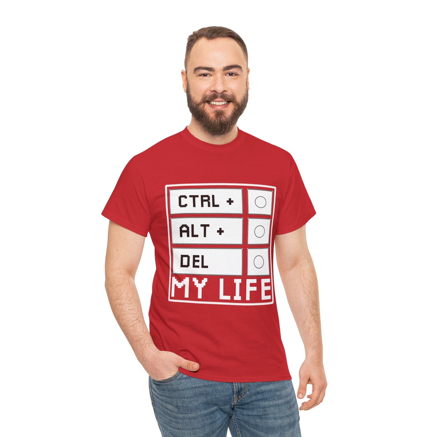 Ctrl Alt Del My Life Programmer T-Shirt