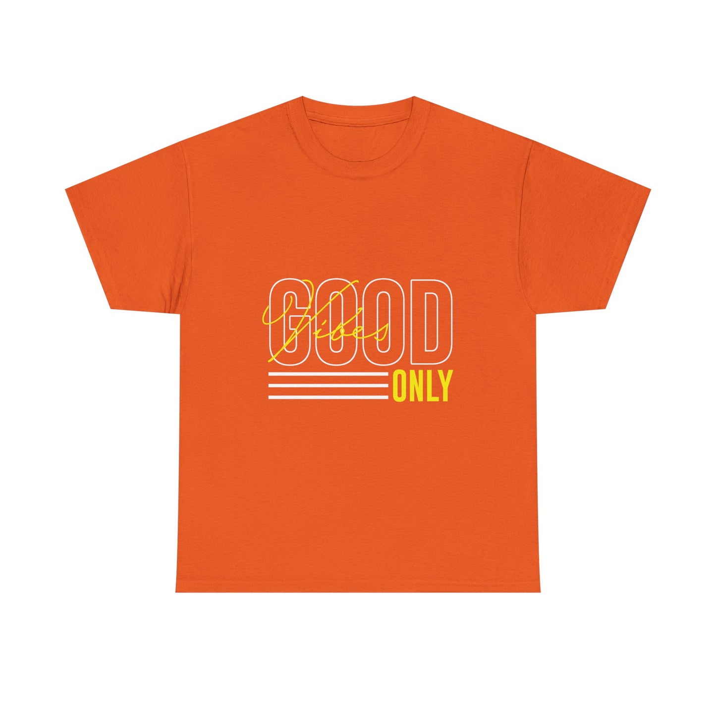 Good Vibes Only Tee — Positive Energy Aesthetic T-Shirt