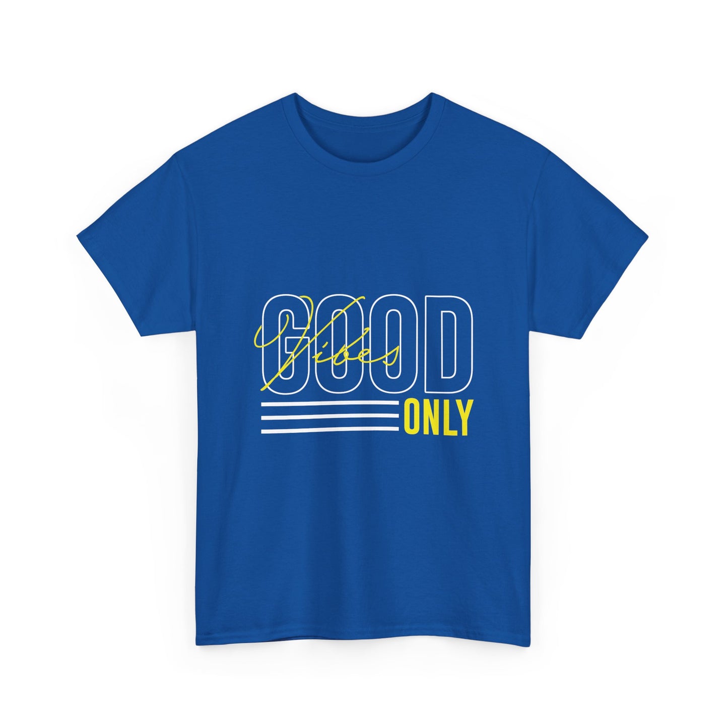Good Vibes Only Tee — Positive Energy Aesthetic T-Shirt