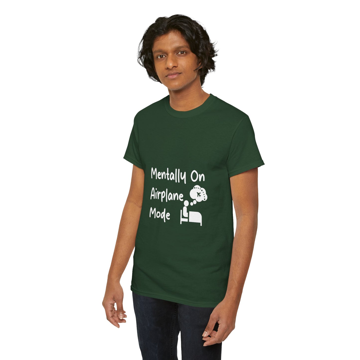 Mentally on Airplane Mode Travel Lover T-Shirt