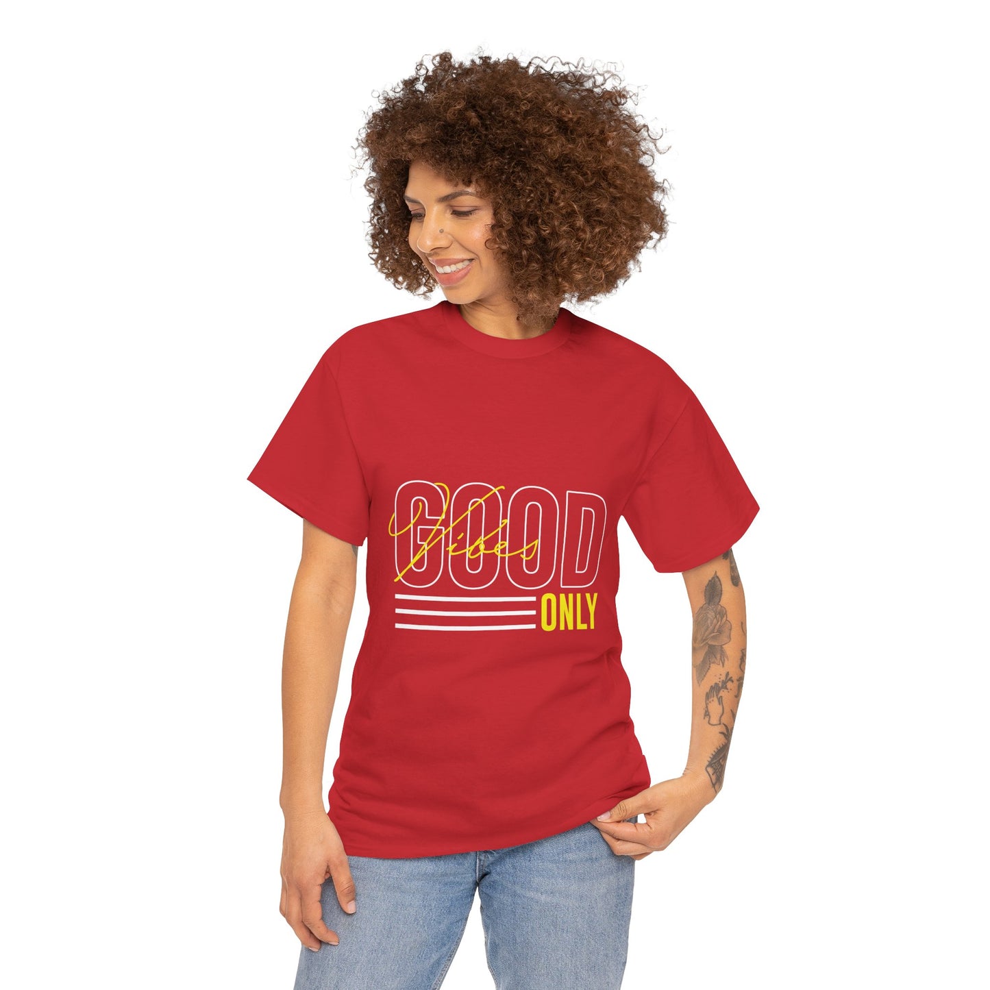 Good Vibes Only Tee — Positive Energy Aesthetic T-Shirt