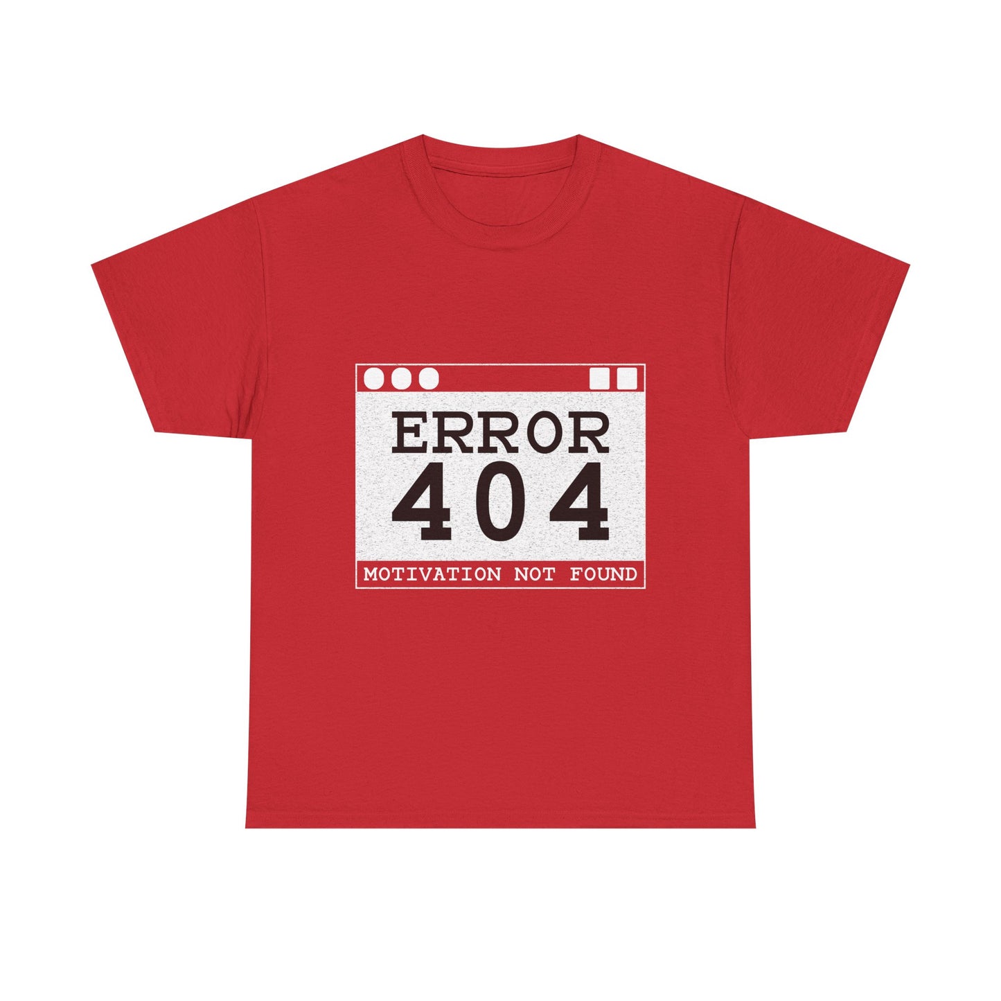 Error 404 Funny Tech T-Shirt — Geek Humor Tee