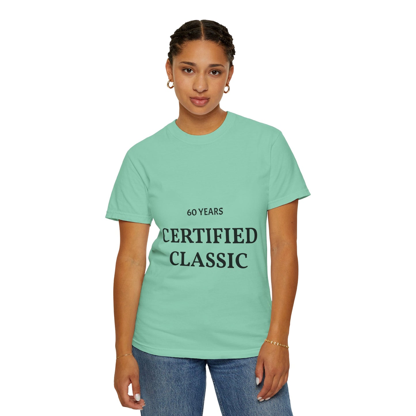 Retro '60 Years Certified' Birthday T-Shirt