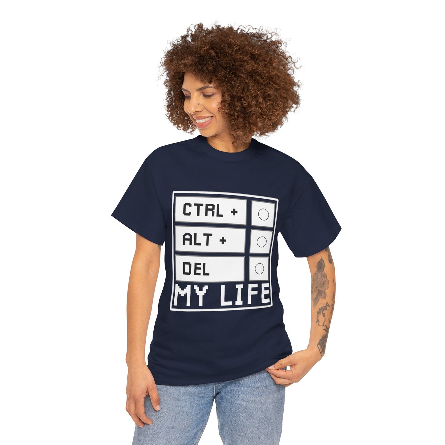 Ctrl Alt Del My Life Programmer T-Shirt